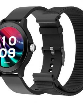 Smartwatch SPC Smartee Duo Vivo 2 9655N/ Notificaciones/ Frecuencia Cardíaca/ Negro/ Incluye Correa Extra