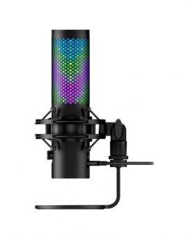 HyperX QuadCast 2S Micrófono RGB para Streaming Condensador USB Negro