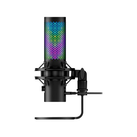 HyperX QuadCast 2S Micrófono RGB para Streaming Condensador USB Negro