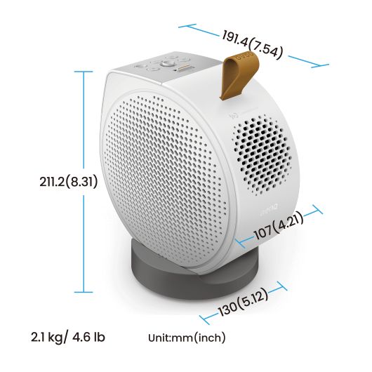 BenQ GV50 Proyector 500 lúmenes ANSI DLP 1080p (1920x1080) Blanco 5 BenQ GV50 Proyector 500 lúmenes ANSI DLP 1080p (1920x1080) Blanco