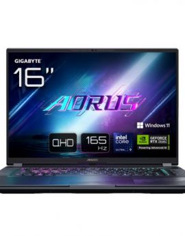 Portatil Gigabyte Aorus Elite 16 BWHC3E U9-275HX 32GB 1TB RTX5070 16' W11H Gris