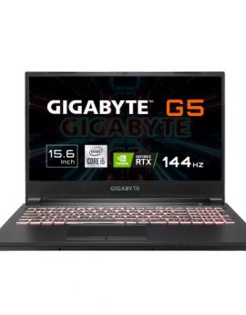 Gigabyte G series G5 KC-5PT1130SD Portátil 15.6' Full HD i5-10500H 16GB 512GB SSD GeForce RTX 3060 6GB sin S.O. Negro