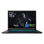 Gigabyte Gaming A16 CVHI3PT864SD Intel Core i7-13620H 16' WUXGA 32GB 1TB SSD RTX5060 sin S.O. Negro