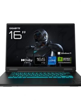 Gigabyte Gaming A16 CWH 16’ 165Hz WQXGA/ Intel Core i7-13620H/ RTX 5070/ 32GB/ 1TB SSD/ w11 Negro