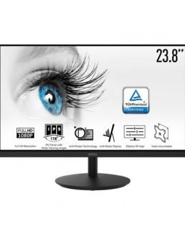 Monitor MSI Pro MP242 pantalla para PC 23.8' Full HD LCD 75 Hz Negro