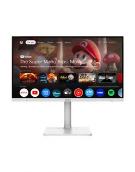 Monitor MSI Modern MD272UPSW Smart 27' LED IPS UltraHD 4K Altavoces Altura Ajustable Google TV USB-C
