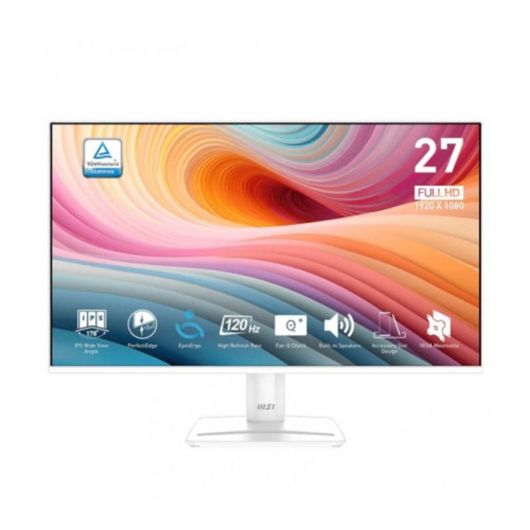 MSI Monitor Pro MP275W E2 27' IPS Plano 1920x1080 120Hz Blanco