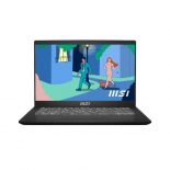 MSI Modern 14 C7M-402XES AMD Ryzen 5 7430U/ 14’ FullHD/ 8GB/ 512GB SSD/ sin S.O. Negro