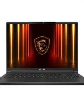 Portatil MSI Stealth A16 AI+ A3XWIG-061ES 16’ OLED 240Hz/ AMD Ryzen AI 9 HX 370/ RTX 5080/ 32GB/ 1TB SSD/ w11 Negro
