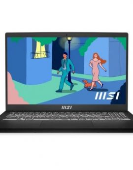 MSI Modern 15 B7M-485XES AMD Ryzen 7-7730U 16GB 1TB SSD 15.6’ sin S.O. Negro