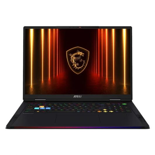 Portatil MSI Raider A18HX-039ES AMD R9-9955HX 3D/ 64GB/ 2TB SSD/ RTX 5090/ w11 18’ Negro