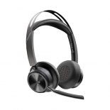 POLY Auriculares Voyager Focus 2 USB-C-C con certificación Microsoft Teams + adaptador USB-C/A