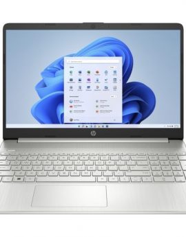 HP 15s-eq2195ns AMD Ryzen 5 5500U Portátil 39.6 cm (15.6') FullHD 8GB DDR4-SDRAM 512GB SSD Wi-Fi 5 (802.11ac) Windows 11 Home Plata Reacondicionado
