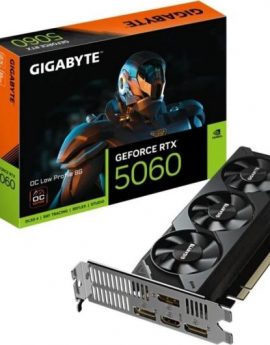 Tarjeta Gráfica Gigabyte GeForce RTX 5060 OC Low Profile/ 8GB GDDR7