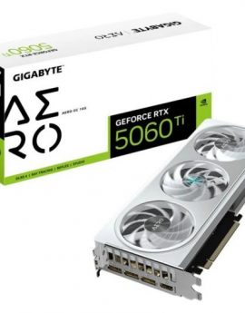 Tarjeta Gráfica Gigabyte GeForce RTX 5060 Ti AERO OC/ 16GB GDDR7