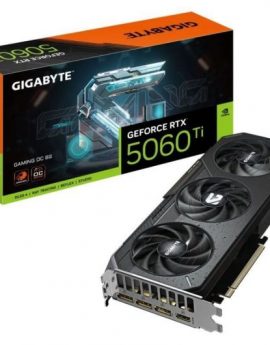 Tarjeta Gráfica Gigabyte GeForce RTX 5060 Ti Gaming OC/ 8GB GDDR7