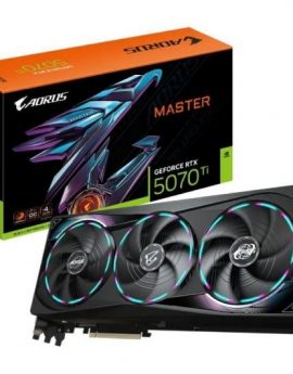 Tarjeta Gráfica Gigabyte AORUS GeForce RTX 5070Ti MASTER 16G/ 16GB GDDR7