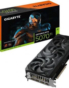 Tarjeta Gráfica Gigabyte GeForce RTX 5070 Ti WindForce OC SFF 16G/ 16GB GDDR7