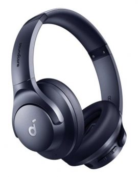Soundcore Q20i Auriculares Bluetooth con Cancelación Activa de Ruido Híbrida Azules