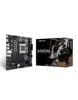 Biostar A620MS placa base AMD A620 Zócalo AM5 micro ATX