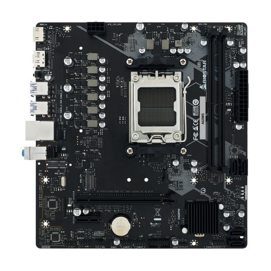 Biostar A620MS placa base AMD A620 Zócalo AM5 micro ATX 4 Biostar A620MS placa base AMD A620 Zócalo AM5 micro ATX
