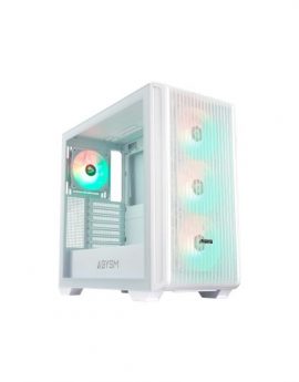 ABYSM Caja ATX Danube KAMP BX300 Blanco