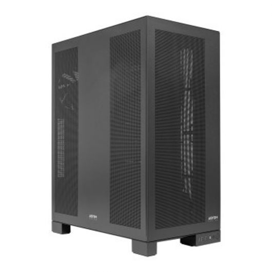 Caja E-atx Torre Abysm Ai Pro 100 Workstation Negra 9xslots 6xSSD 2xhdd 2xusb 3.0 1xusb-cNegro