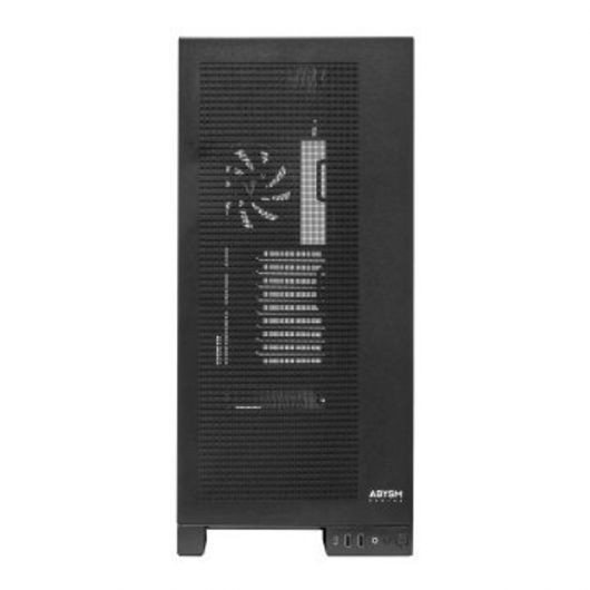 Caja E-atx Torre Abysm Ai Pro 100 Workstation Negra 9xslots 6xSSD 2xhdd 2xusb 3 Caja E-atx Torre Abysm Ai Pro 100 Workstation Negra 9xslots 6xSSD 2xhdd 2xusb 3.0 1xusb-cNegro