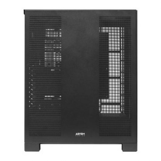 Caja E-atx Torre Abysm Ai Pro 100 Workstation Negra 9xslots 6xSSD 2xhdd 2xusb 3 Caja E-atx Torre Abysm Ai Pro 100 Workstation Negra 9xslots 6xSSD 2xhdd 2xusb 3.0 1xusb-cNegro