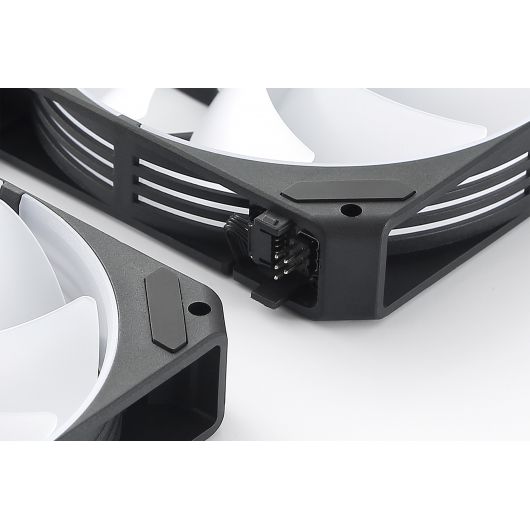 Abysm Arclight 2 Abysm Arclight 2.0 ARGB Ventilador 120mm PWM con Conexión en Serie Negro Pack 3 Unidades
