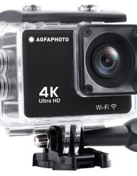 Cámara Digital Deportiva AgfaPhoto Realimove AC9000/ 16MP/ Negra Reacondicionado