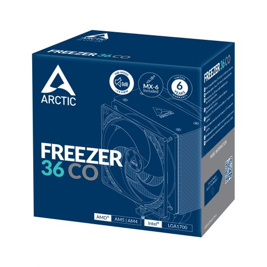 Refrigerador CPU Arctic Freezer 36 CO 6 Refrigerador CPU Arctic Freezer 36 CO