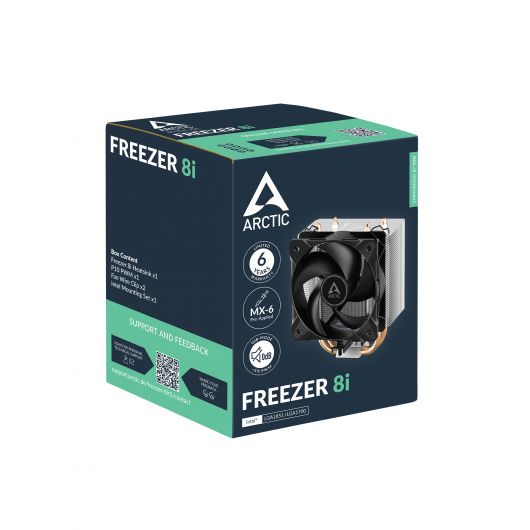 Refrigerador CPU Arctic Freezer 8i 6 Refrigerador CPU Arctic Freezer 8i