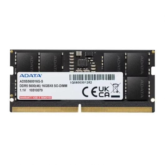 Adata RAM AD5S560016G-S 16GB 5600MHz DDR5 SODIMM