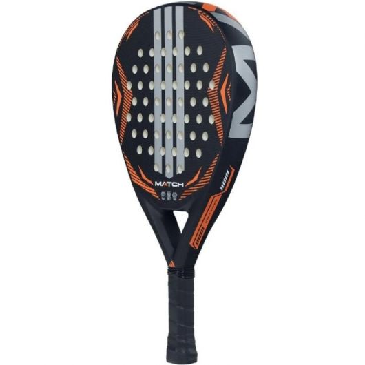 Pala de Pádel Adidas Match 3 Pala de Pádel Adidas Match 3.5 2026/ Negra y Naranja