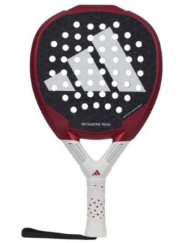 Pala de Pádel Adidas Metalbone 3.3 2024/ Negra, Blanca y Roja