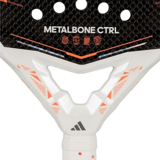 Pala de Pádel Adidas Metalbone Control 3 Pala de Pádel Adidas Metalbone Control 3.5 2026/ Blanca