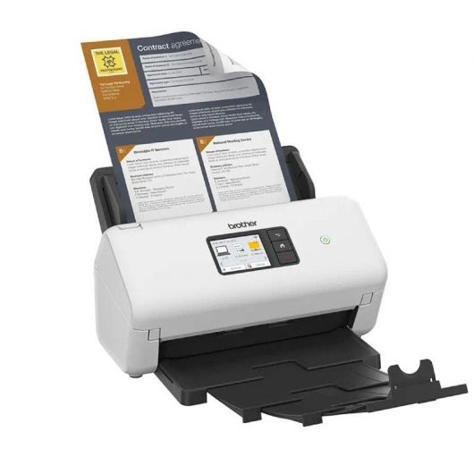 Escáner Documental Brother ADS-4500W con Alimentador de Documentos ADF/ Doble cara 4 Escáner Documental Brother ADS-4500W con Alimentador de Documentos ADF/ Doble cara