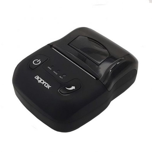 Impresora de Tickets Approx appPOS58PORTABLE+/ Térmica/ Ancho papel 58mm/ USB-Bluetooth/ Negra 2 Impresora de Tickets Approx appPOS58PORTABLE+/ Térmica/ Ancho papel 58mm/ USB-Bluetooth/ Negra