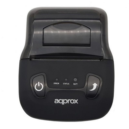 Impresora de Tickets Approx appPOS58PORTABLE+/ Térmica/ Ancho papel 58mm/ USB-Bluetooth/ Negra 4 Impresora de Tickets Approx appPOS58PORTABLE+/ Térmica/ Ancho papel 58mm/ USB-Bluetooth/ Negra