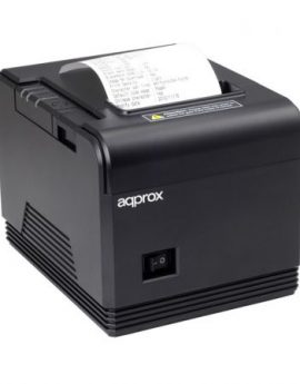 Impresora de tickets térmica approx apppos80am - 200mm/s - papel 80mm - corte automático y manual - usb / rs232 / rj11