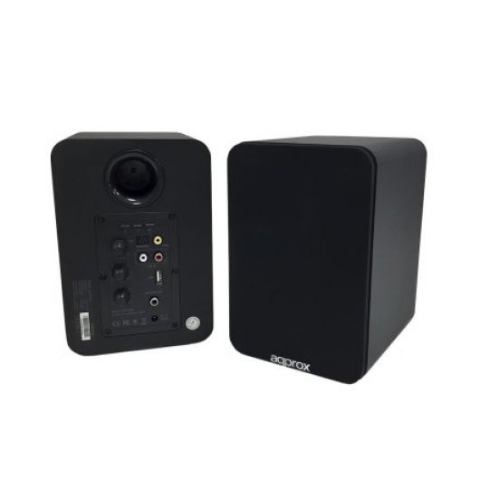 Approx APPSPK02BK Altavoces Inalámbricos Negros con 2 Soportes de Pared 3 Approx APPSPK02BK Altavoces Inalámbricos Negros con 2 Soportes de Pared