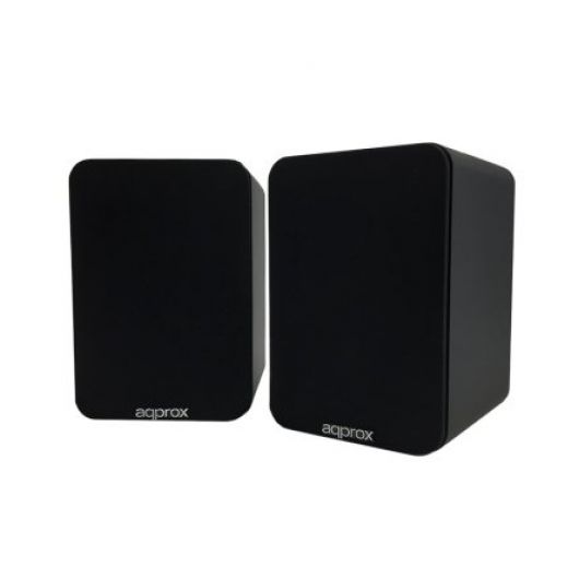 Approx APPSPK02BK Altavoces Inalámbricos Negros con 2 Soportes de Pared 4 Approx APPSPK02BK Altavoces Inalámbricos Negros con 2 Soportes de Pared