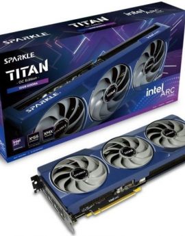 Tarjeta Gráfica Sparkle Intel Arc B580 Titan OC Edition/ 12GB GDDR6 Reacondicionado