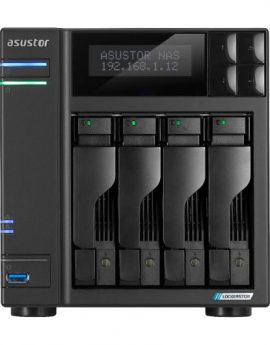 Asustor Lockerstor 4 Gen2 AS6704T NAS Escritorio 4 Bahias Ethernet Negro