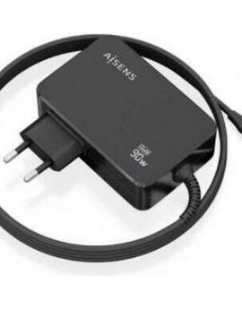 Aisens Cargador GaN 90W PD3.0 1xUSB-C 1.8m Negro Reacondicionado