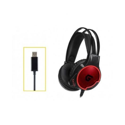 Conceptronic ATHAN01B Auriculares Gaming 7 Conceptronic ATHAN01B Auriculares Gaming 7.1 Negros