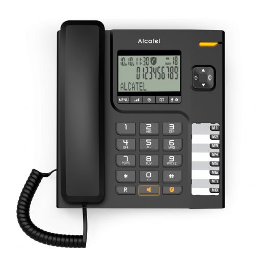Alcatel T78 Telefono Fijo Compacto Negro