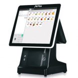 TPV AVPos K6000 15' Tactil i5 8GB 128GB SSD VGA HDMI Negro - con 2a pantalla de 9.7' y Impresora integrada
