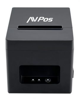 AVPos TC21 Impresora termica Tickets 200mm/s Autocorte parcial USB LAN Negro